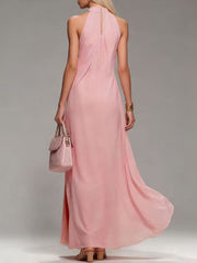 Women's Halter-neck Backless Dress