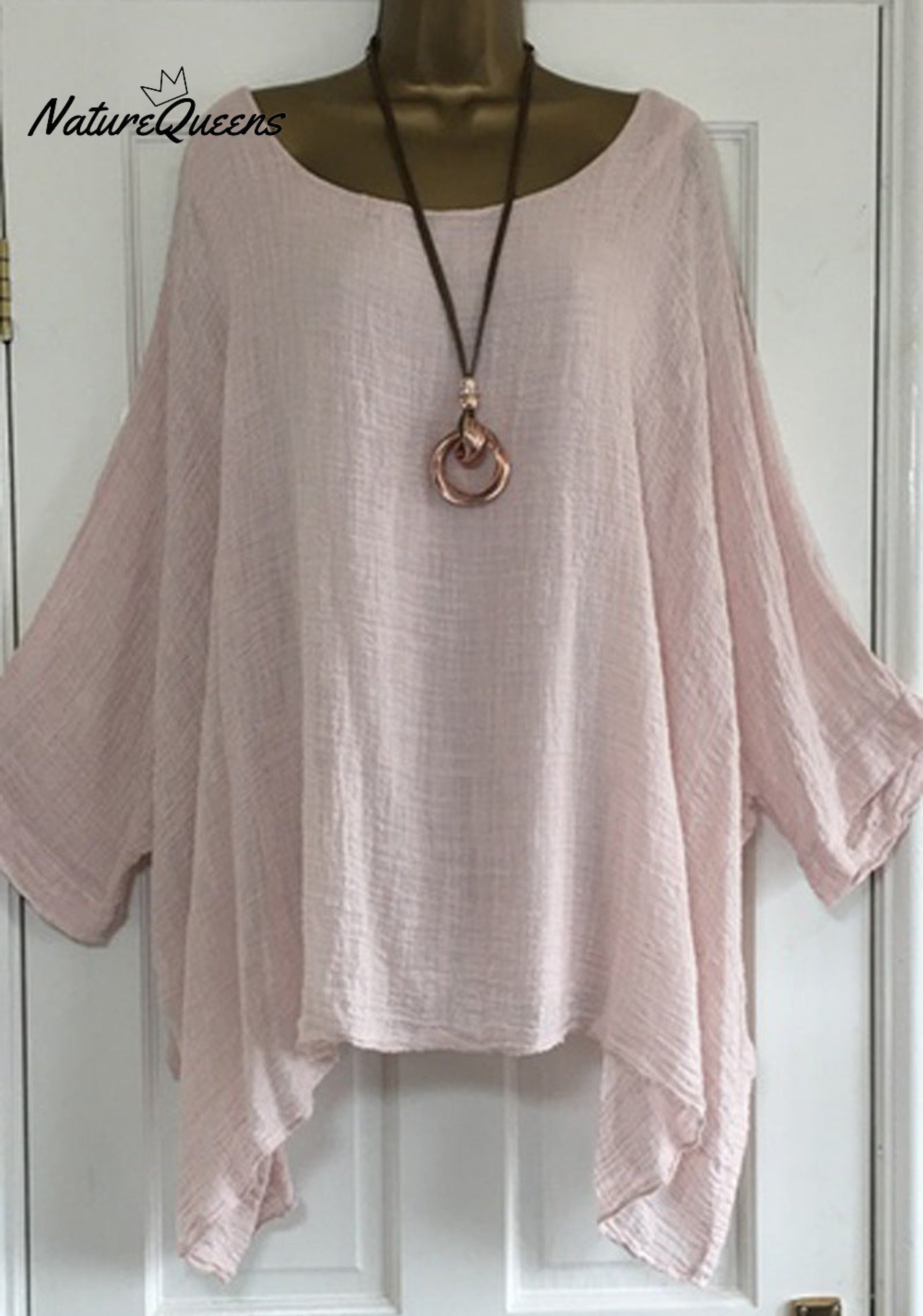 Women'sIrregular Solid Color Casual Shirt