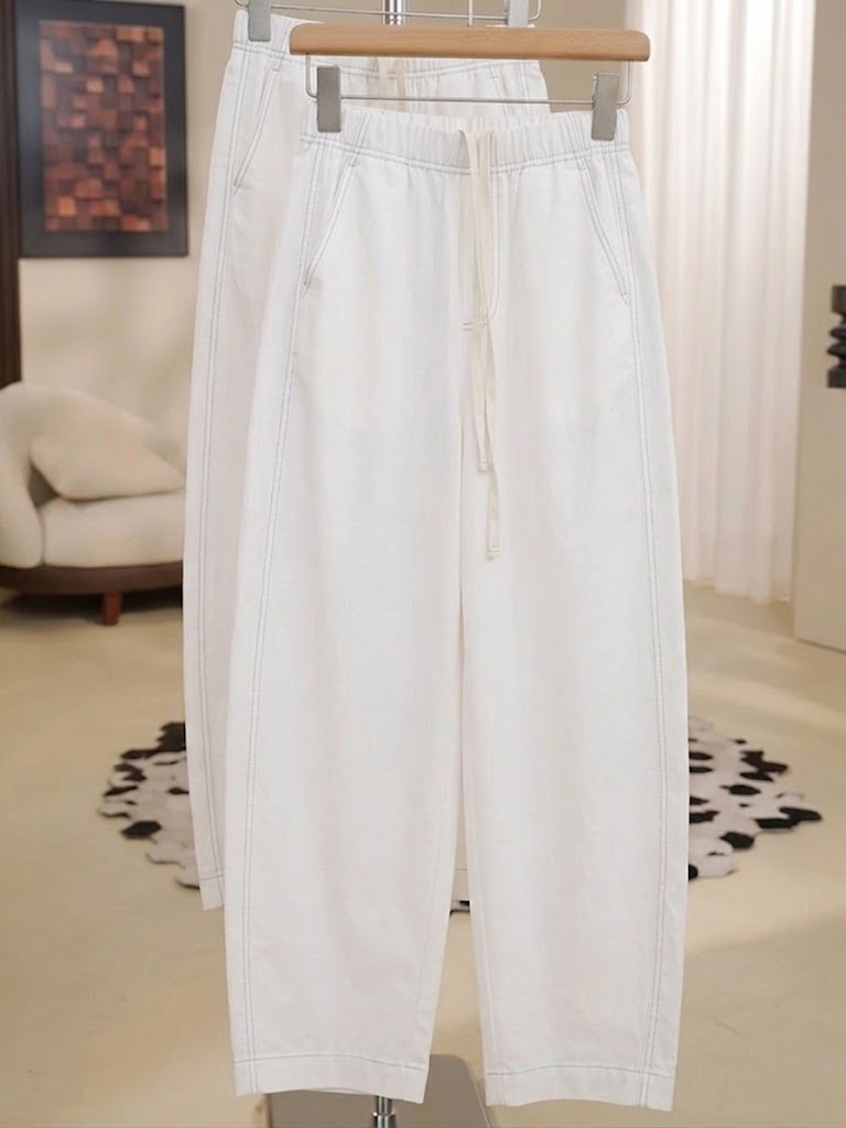Stylish Casual Tencel-linen Trousers