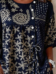 Women'S Casual Printed Shirt