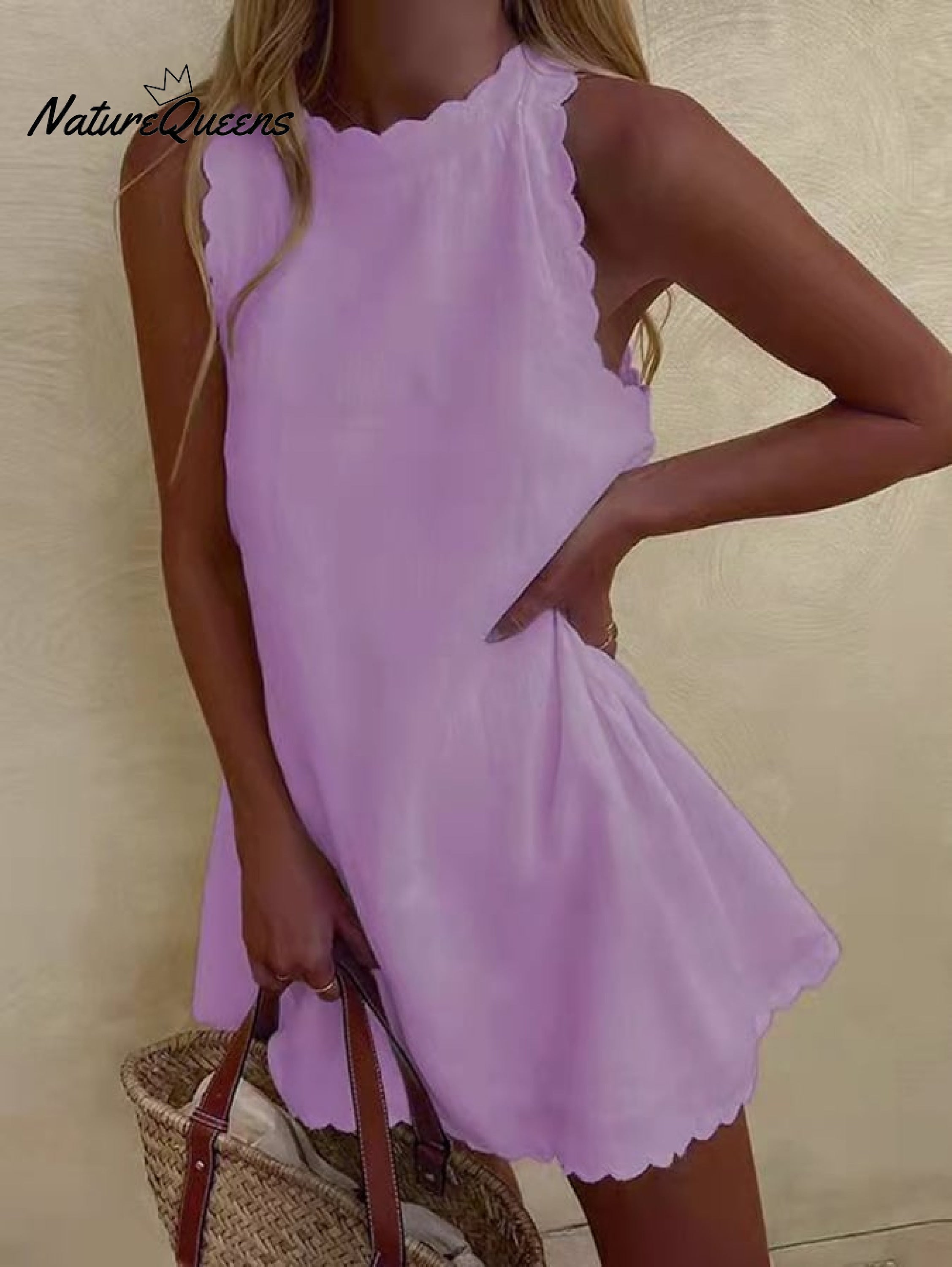 Women's Embroidered Ruffles Dress