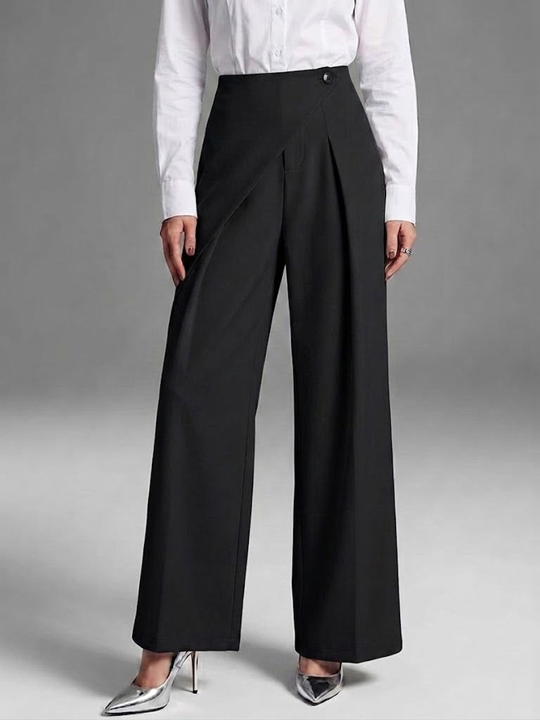 Stylish Casual Straight-leg Trousers